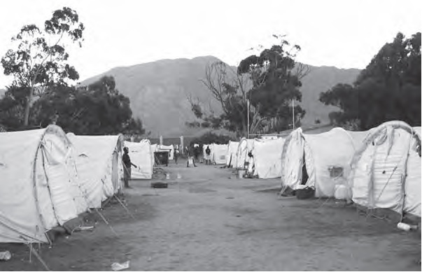 De Doons Internally Displaced Persons camp, March 2010, De Doorns, South Africa. Photo credit: Ashley Murphy